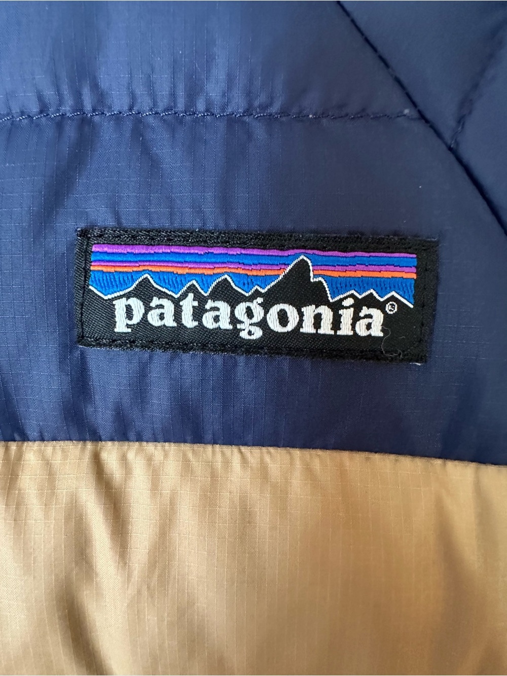 Patagonia Reversible Puffer Down Sweater Sz 8 (est.) - Picture 12 of 12